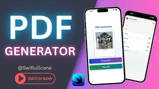 📄✨ SwiftUI PDF Generator: Create & Share Stunning PDFs with Images & Captions! 🖼️📤
