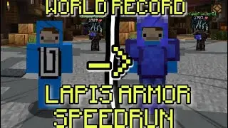 How to speedrun to FULL lapis armor in 20 minutes!! | Hypixel Skyblock