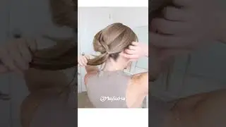 Easy bun using elastics • 