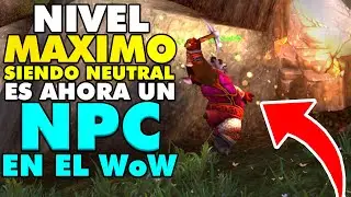 El Pandaren que llegó a Nivel MÁXIMO SIN ELEGIR FACCIÓN ahora tiene un NPC en WoW!!