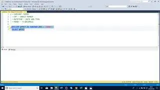 Common data types in SQL