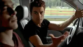 Silas and Damon car moment Scene HD (Renewed quality)