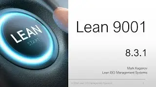 Clause 8.3 ISO 9001 Training Video | Design & Development | Understanding Clause 8.3 ISO 9001 | 9001
