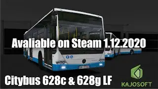 Citybus 628c & 628g LF - Add-on for OMSI 2