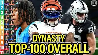 2025 Top-100 Dynasty Rankings & Tiers! (Post-Draft!)