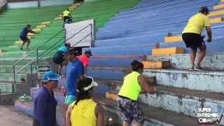 Entrenamiento de Gradas. Running.