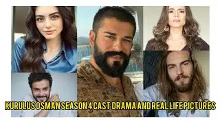 # kurulus osman season 4 cast real life and drama pictures // #bala and osman real life pic😊