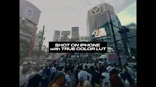 Shot on iPhone | Apple Log + TRUE COLOR LUT | Blackmagic Camera App - Open Gate
