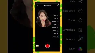 Kamu udah cobain fitur Green Screen seperti 
