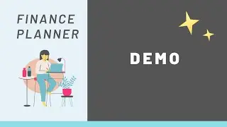 Finance All-In-One Planner Demo 📈  财务预算模板