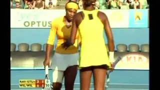 2010 Australian Open semi-final - Williams/Williams vs. Raymond/Stubbs