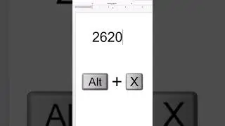 Danger sign in MS Word | MS Word Trics #Shorts