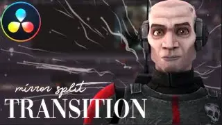 Mirror Split Transition | Davinci Resolve [Music Prod by Lee]