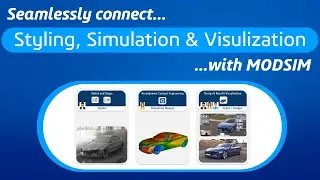 Vehicle Simulation and Styling with MODSIM on the 3DEXPERIENCE platform