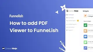 How to add PDF Viewer to Funnelish