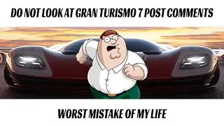 What a cool looking Gran Turismo 7 post, I wonder what the comments have to say...