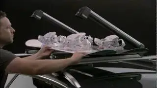 Крепление для перевозки лыж Thule Deluxe - www.roof-rack.ru