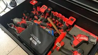 HUSKY TOOL BOX TOUR | POWER DRAWER