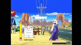 Mugen Doodlebob (Me) Vs Toriel