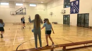 Y10 Girls benchball