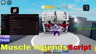 Muscle legends Script😱||auto farm||auto grind||auto kill😱||and can glich a pet?😱||🔥Delta||4kDL squad