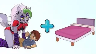 ROXANNE WOLF + GREGORY + BED = ??? (FNAF Animation)