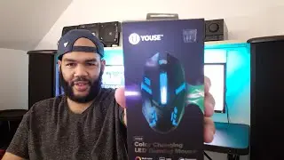 FIVE & BELOW  $5 RGB GAMING MOUSE FIRST  UNBOXING VIDEO  AFTER HAVING COVID 19 CORONA VIRUS