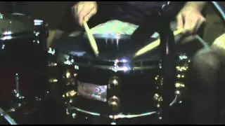 Remo Black X, Ambassador Hazy + PureSound Blaster - Helton turcheto