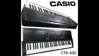 CASIO CTK 630 - 50 musical PADs variations