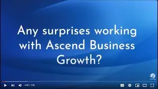 VivoSense Case Study Q3 - Any Surprises Working With Ascend?