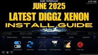 Best Kodi Build - Diggz Xenon FREE Install Guide - June 2025