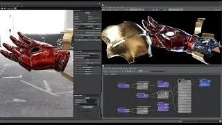 Substance Painter to Arnold 5 perfect Workflow on Hard Surface model - Tutorial