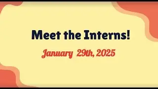 Industry Insights - Meet the Interns