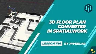 How to convert 2D Floor Plan to 3D Digital Twin in SpatialWork in a few clicks?
