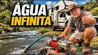 How to Collect Water from a River in a Motorhome | Simple System for Autonomy on the Road (Off-Gr...