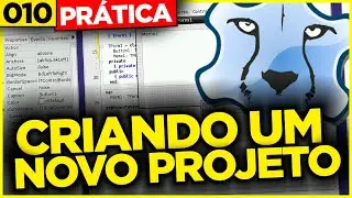 CRIANDO UM NOVO PROJETO NO LAZARUS | 010 | CURSO DE DELPHI PARA INICIANTES