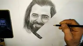 Ertugrul Gazi | Ertugrul Drawing | Angin Altan Pencil Sketch
