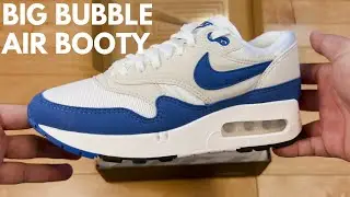 UNBOXING Royal Blue Nike Air Max 1 86 OG "Big Bubble" - Air Max Yay or Nay? #airmaxday