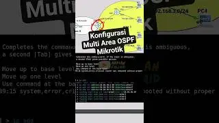 Mikrotik multi-area OSPF configuration 