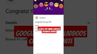 Google Pay Diwali Laddoos Cashback Update #2024 #shorts #gpay