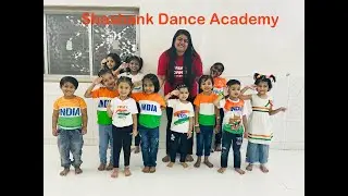 Republic Day Dance by Happy Kids Basic Batch (4 to 7 Years Kids) | Desh Mere + Des Rangila Song
