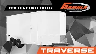Formula Trailers | Feature Callout | Traverse V-Nose Cargo Trailer