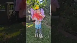 My son making my sister's D23 costume even cuter! ✨️🐘 #shorts #d23 #toddlers