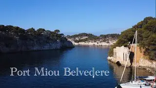 France, Port Miou Belvedere - Cinematic 4K video