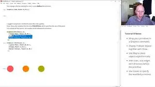 Mathematica Tutorial 8 - The basics of 2D graphics. Part 1: Points and Colors