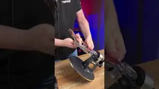 Как зажимают разные ножи зажимы TSPROF Quick