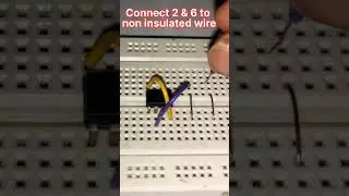 Touch on off switch circuit || IC 555 || light hack #lifehacks #shorts #inventorabhi