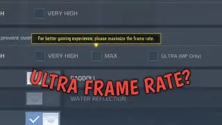 HOW TO ENABLE ULTRA FRAME RATE IN CODM