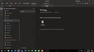 Insert audio recordings in OneNote