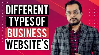 Types of website's that you need for your business || Determine the website type you wish to build.